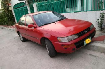 1995 Toyota Corolla Xe MT Red For Sale 