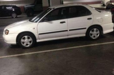 2001 Suzuki Esteem Sedan White For Sale 