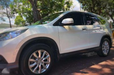 2015 Honda CRV AT White SUV For Sale 