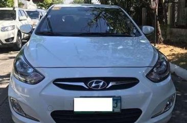 Hyundai Accent Hatchback 2013 White For Sale 