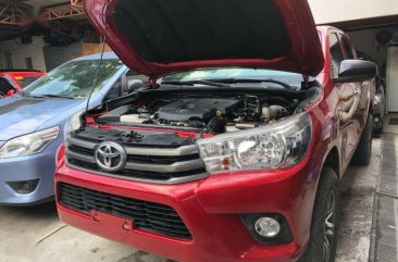 2017 Toyota Hilux E 4x2 Red Manual For Sale 