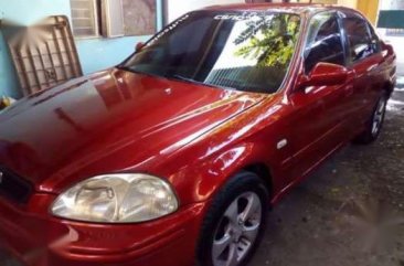 Honda Civic lxi 1996 AT Red Sedan For Sale 