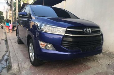 2016 Toyota Innova 2.8E Matic Blue FOR SALE 