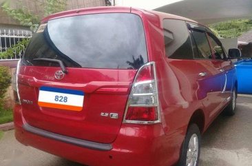 2015 Toyota Innova E AT Red SUV For Sale 