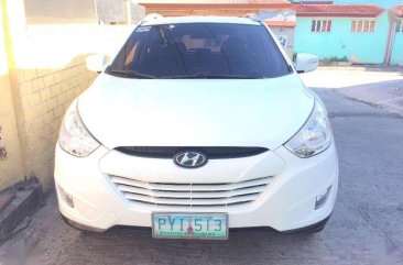 2010 Hyundai Tucson WHITE FOR SALE