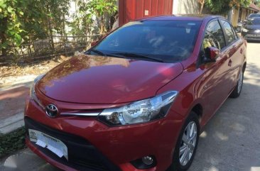 2017 series Toyota Vios E Manual Red