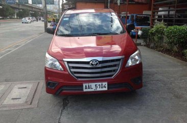 For sale! Toyota Innova E 2014 M/ T