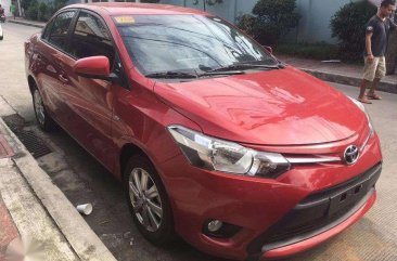 Sale TNVS ok Toyota 2016 2017 Vios 1.3E Red Manual Tranny