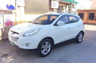 2010 Hyundai Tucson WHITE FOR SALE