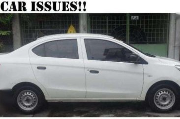 2015 Mitsubishi Mirage g4 MT White for sale