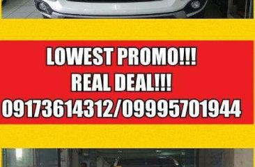 2018 promo MITSUBISHI Montero sport GLX 45k DP GLS Premium