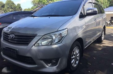 2012 Toyota Innova Silver Well Maintained For Sale 