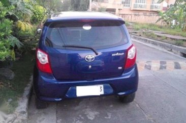 Toyota Wigo G Blue AT 2015 for sale