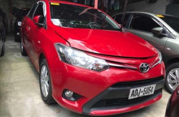 GRAB Ready 2016 Toyota Vios 1.3E dual vvti Matic Red