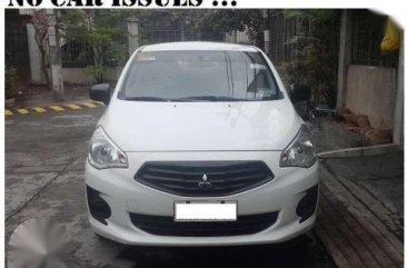 2015 Mitsubishi Mirage g4 MT White for sale