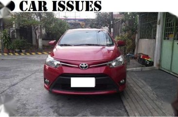 2017 TOYOTA Vios E Grab Ready Red Manual mirage accent avanza rio wigo sail