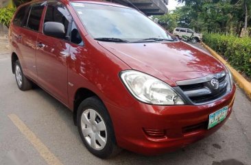 Toyota Innova J Diesel Maroon original paint manual 2007