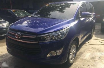 2016 TOYOTA Innova 28 E Automatic Blue Newlook