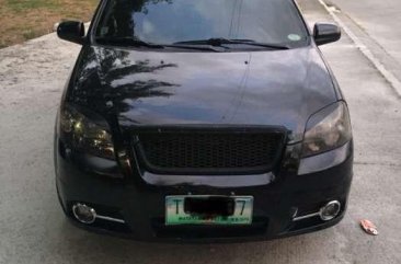 Chevrolet Aveo 2012 MT Black For Sale 