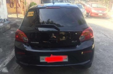 MITSUBISHI Mirage GLX 2016 HB black Assume balance FOR SALE 