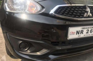 MITSUBISHI Mirage GLX 2016 HB black Assume balance FOR SALE 