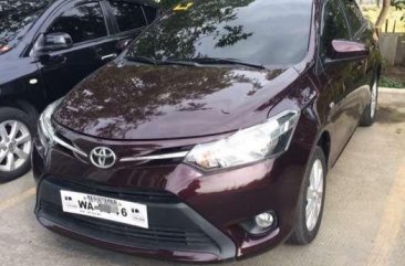 Toyota Vios E 2017 Automatic Red For Sale 