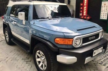 Toyota FJ CRUISER 4.0L 2015 Blue For Sale 