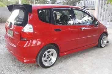 Honda Jazz 2005 Red Top of the Line For Sale 