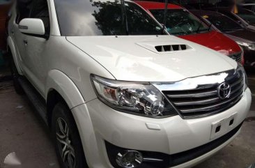 2016 Toyota Fortuner 2.4v 4x2 automatic PEARL WHITE
