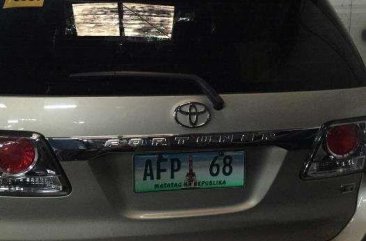 2013 Toyota Fortuner Gas Automatic