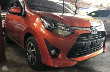 2017 Toyota Wigo 10 G Automatic Orange Gen 2