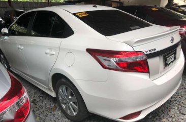 2017 Toyota Vios G TOP OF THE LINE Pearl White Manual Transmission