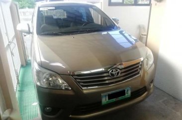 2012 TOYOTA Innova 2.0G MT Gas FOR SALE