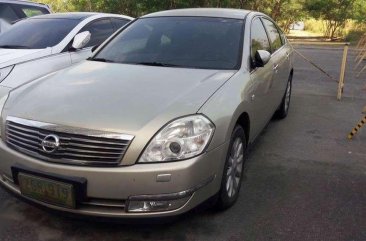 2007 Nissan Teana Automatic Silver For Sale 