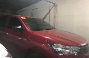2017 Toyota Hilux 2400E Manual Red Limited Stock