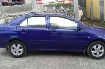 Toyota Vios 1.3e manual all power 2003