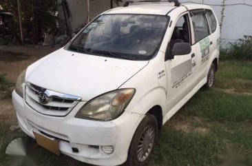 Toyota Avanza Taxi 2008 White For Sale 