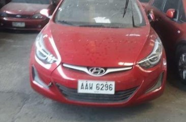 Hyundai Elantra manual 2014 AAW 6296