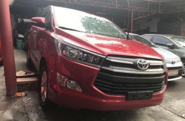 2017 Toyota Innova 2.8E Manual Red Limited Stock