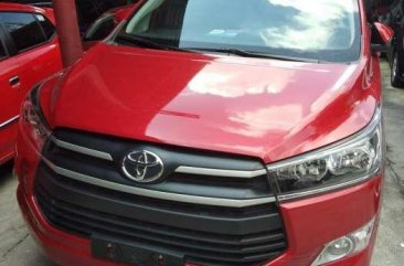 2017 toyota Innova 2.8E diesel manual RED NEWLOOK