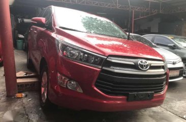 2017 Toyota Innova 2.8E Manual Red