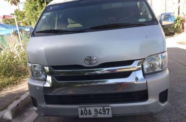 2015 Toyota Hiace GL grandia manual SILVER