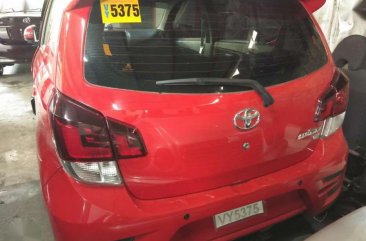 2017 Toyota Wigo 1.0G automatic RED