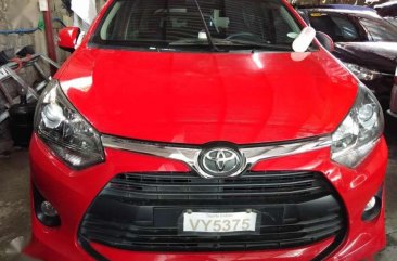 2017 Toyota Wigo 1.0G automatic RED