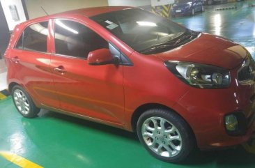 KIA Picanto 2015 Automatic Red HB For Sale 