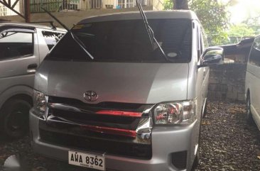 2014 TOYOTA Hiace GL Grandia DSL Manual Tranny Silver