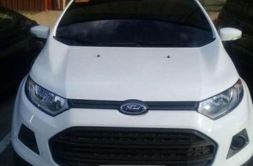 2017 Ford Ecosport manual transmission