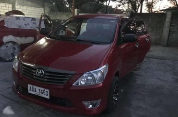 2015 Toyota Innova 2500J Manual Red