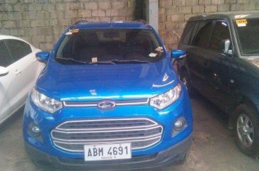 2015 Ford Ecosport Trend 1.5L AT Gas Blue BDO PRE OWNED CARS