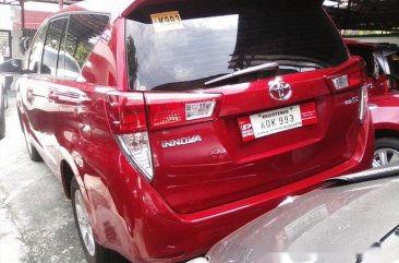 Well-kept Toyota Innova E 2017 for sale